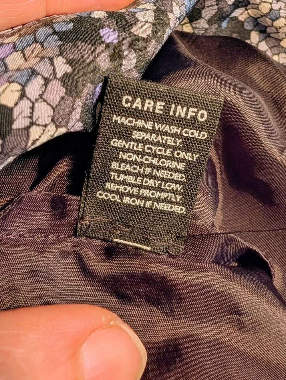 NWOT Who What Wear x Target Hidden Pocket Infinity Scarf Mosaic Print 2016